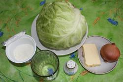 Тушеная капуста со сметаной