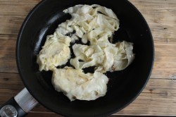 Белокочанная капуста в кляре на сковороде