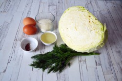 Котлеты капустные с манкой