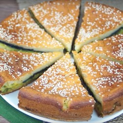 Капустный пирог для ленивых в духовке заливной