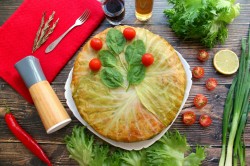 название картинки Капустный торт Ленивый голубец