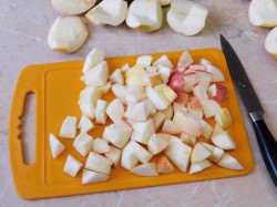 название картинки Карамелизованные яблоки