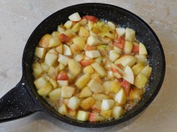 название картинки Карамелизованные яблоки