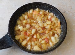 название картинки Карамелизованные яблоки