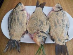 Карась в тархуновом соусе