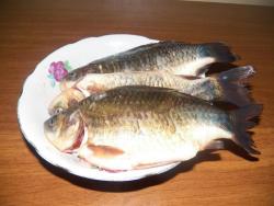 Карась в тархуновом соусе