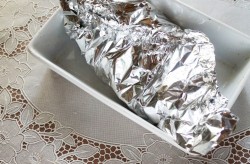 Карась запеченный в фольге в духовке