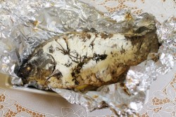 Карась запеченный в фольге в духовке