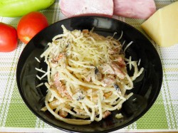 название картинки Карбонара с грибами