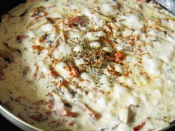 название картинки Карбонара с грибами