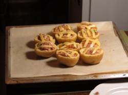 Картофель фаршированный мясом