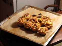 Картофель фаршированный мясом