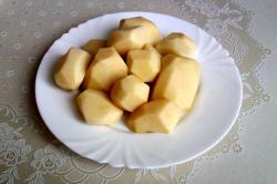 Жареный картофель с луком