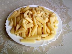 Жареный картофель с луком