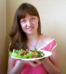 Жареный картофель с луком