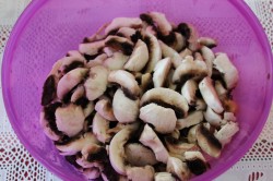 название картинки Картофель с грибами запеченный в мультиварке