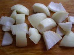 Картофель тушеный с грибами