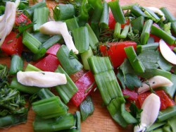 Картофель тушеный с грибами