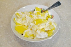 название картинки Картофель в майонезе запеченный в духовке