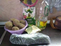 название картинки Картофель запеченный с майонезом