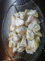 название картинки Картофель запеченный с майонезом