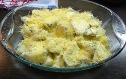 название картинки Картофель запеченный с майонезом