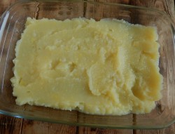 название картинки Картофельная запеканка с фаршем и грибами