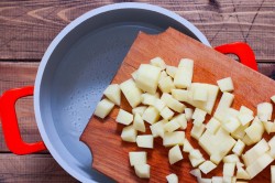 название картинки Картофельный суп с фрикадельками