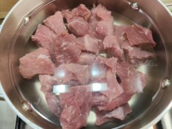 Картофельный суп с мясом - шаг 2 Картофельный суп с мясом - шаг 2