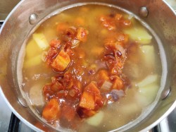 Картофельный суп с мясом - шаг 8 Картофельный суп с мясом - шаг 8