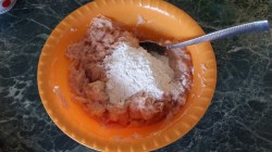 название картинки Картофельно-куриные оладьи