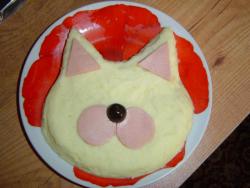 название картинки Картофельное пюре Кот