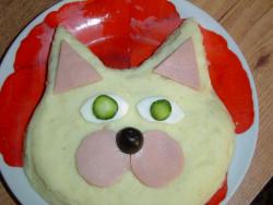 название картинки Картофельное пюре Кот