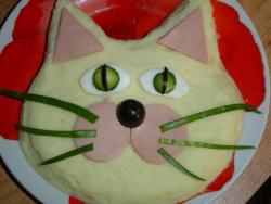 название картинки Картофельное пюре Кот