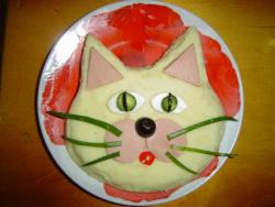 название картинки Картофельное пюре Кот