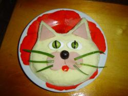 название картинки Картофельное пюре Кот