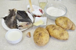 Картофельное пюре с рыбой