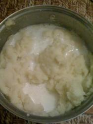 название картинки Картофельное пюре с маслом и молоком