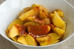 название картинки Картофельные дольки запеченные в духовке