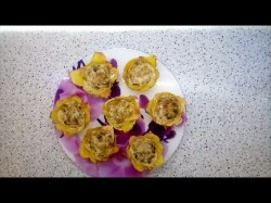 Картофельные корзиночки с курицей просто и оригинально