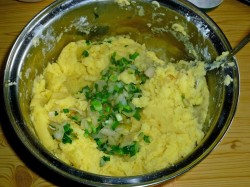 Картофельные котлеты с грибами