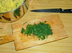 Картофельные котлеты с грибами