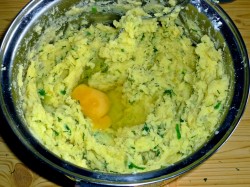 Картофельные котлеты с грибами