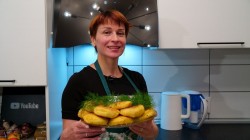 название картинки Картофельные котлеты с овощами и лимонным соком