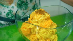 название картинки Картофельные котлеты с овощами и лимонным соком