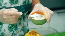 название картинки Картофельные котлеты с овощами и лимонным соком