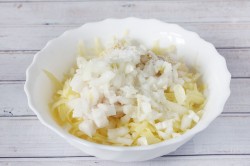 Картофельные пельмени с картошкой и салом