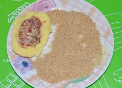 название картинки Картофельные зразы с сыром в духовке