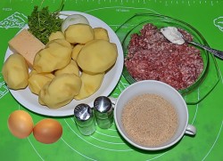 название картинки Картофельные зразы с сыром в духовке