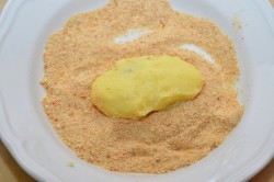 Картофельные зразы с фаршем - шаг 5 Картофельные зразы с фаршем - шаг 5